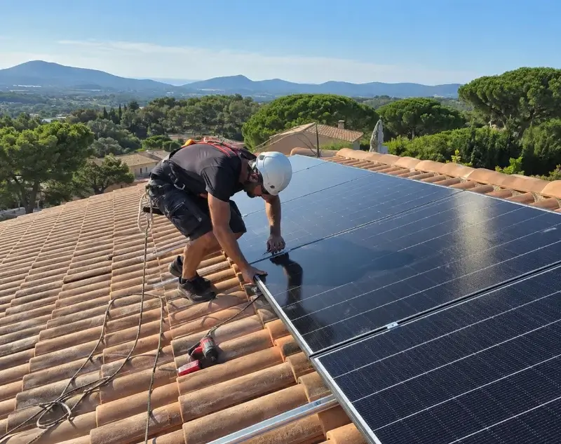 Installateur panneaux solaires Sainte-Paule — pose photovoltaïque sur toiture